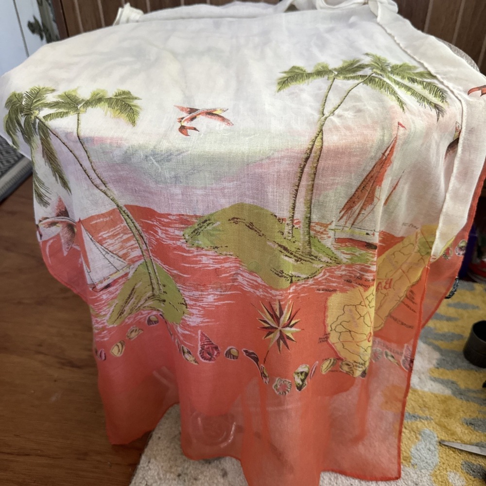 J. Crew Long Barbados Fly Fish Scarf